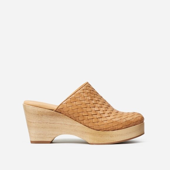 Everlane Shoes - Everlane The Clog Tan Base - Size 7.5